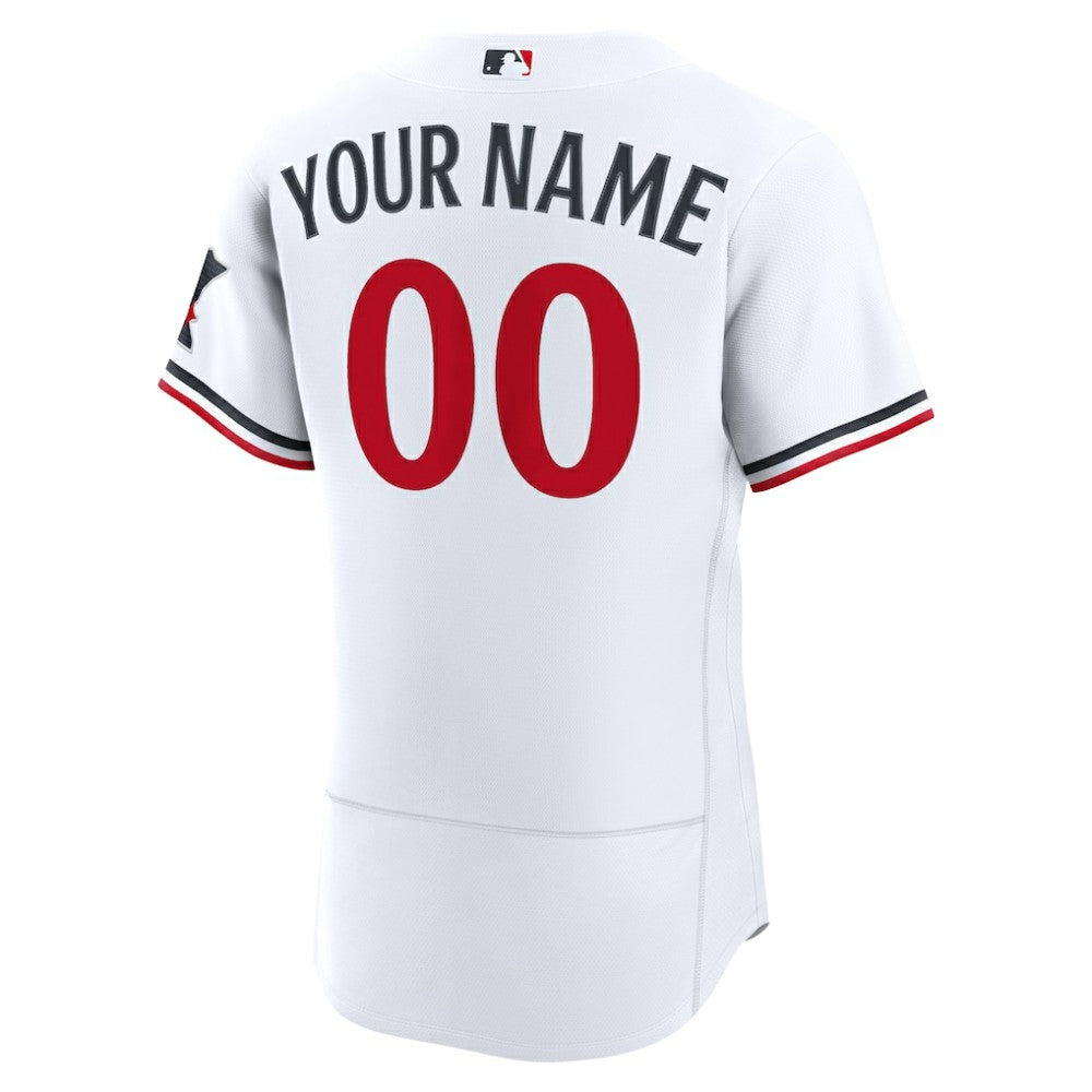 Minnesota Twins Nike Home Authentic Custom Jersey - MLB Jerseys