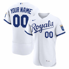 Kansas City Royals Nike Home Authentic Custom Jersey - MLB Jerseys