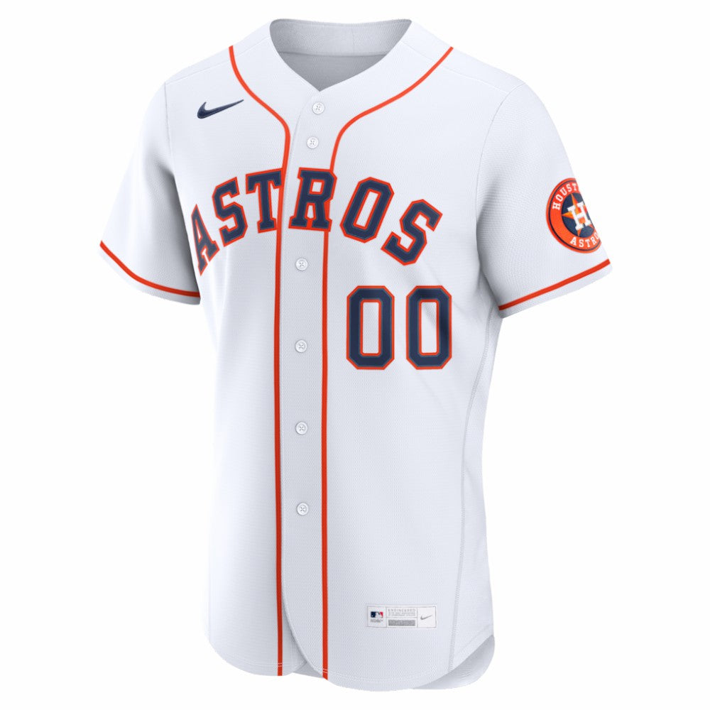 Houston Astros Nike Home Authentic Custom Jersey - MLB Jerseys