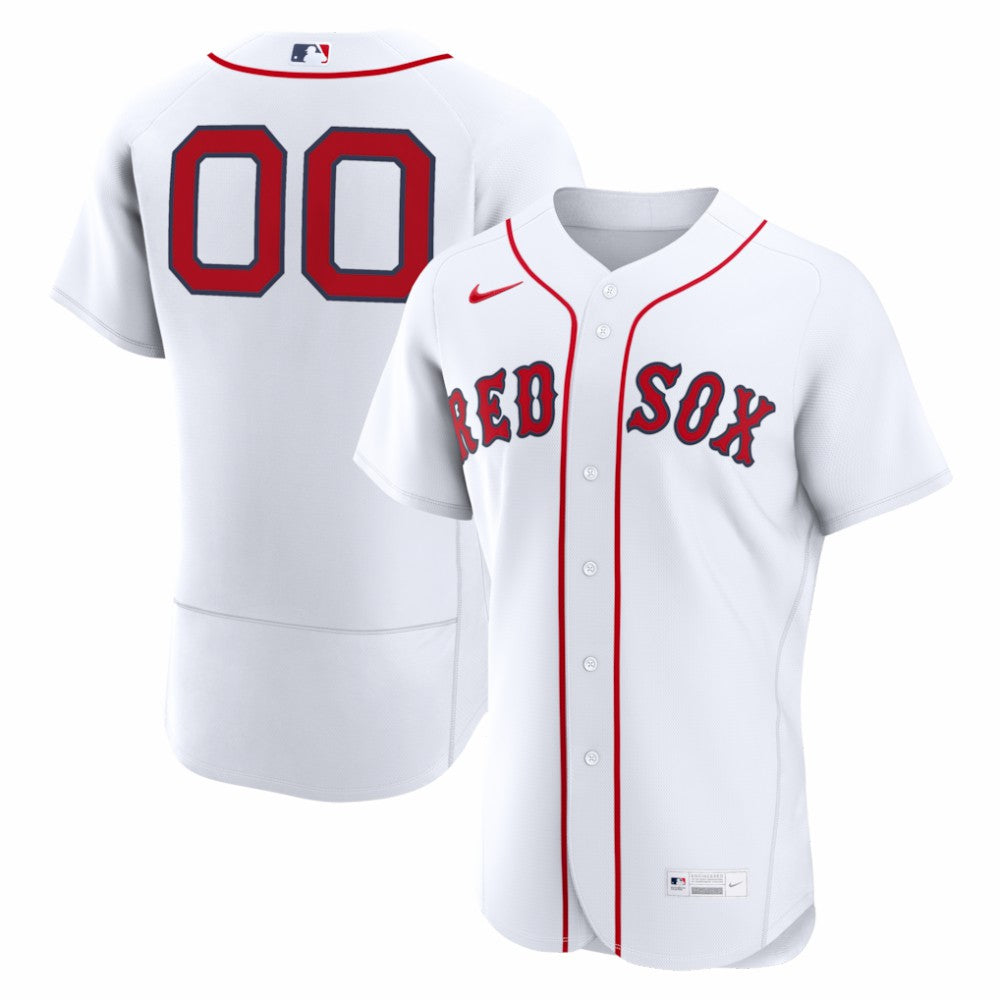 Boston Red Sox Nike Home Authentic Custom Jersey - MLB Jerseys