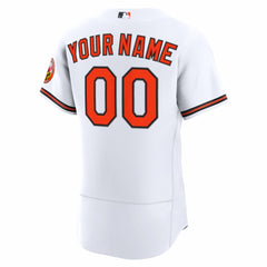 Baltimore Orioles Nike Home Authentic Custom Jersey - MLB Jerseys