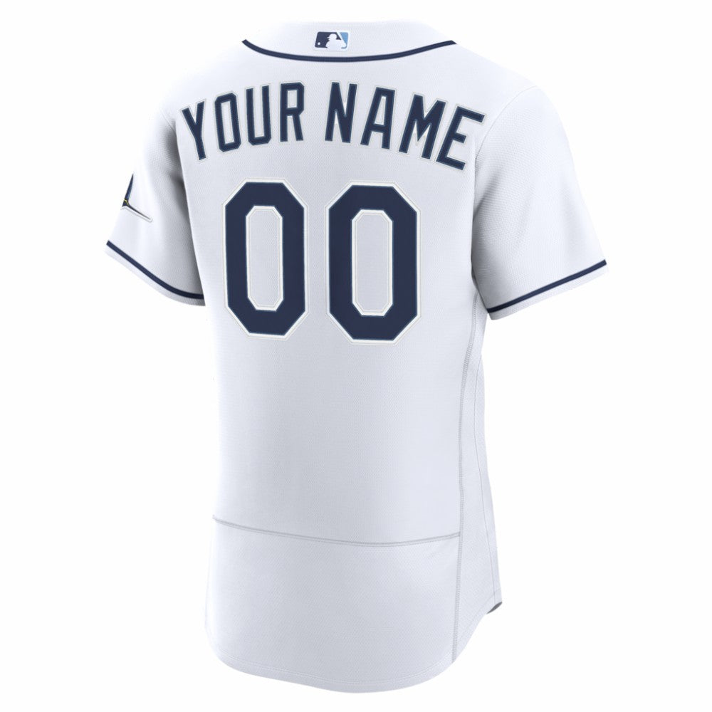 Tampa Bay Rays Nike Home Authentic Custom Jersey - MLB Jerseys