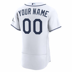 Tampa Bay Rays Nike Home Authentic Custom Jersey - MLB Jerseys