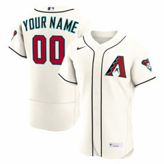 Arizona Diamondbacks Nike Home Authentic Custom Jersey - MLB Jerseys