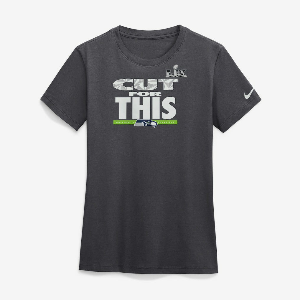Seattle Seahawks Women's Super Bowl LX Champions Parade T-Shirt | NFL Sale