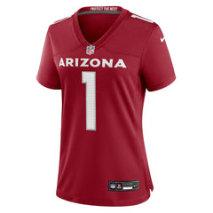 Arizona Cardinals Number 1 Mom  Women's Game Jersey | NFL Hot