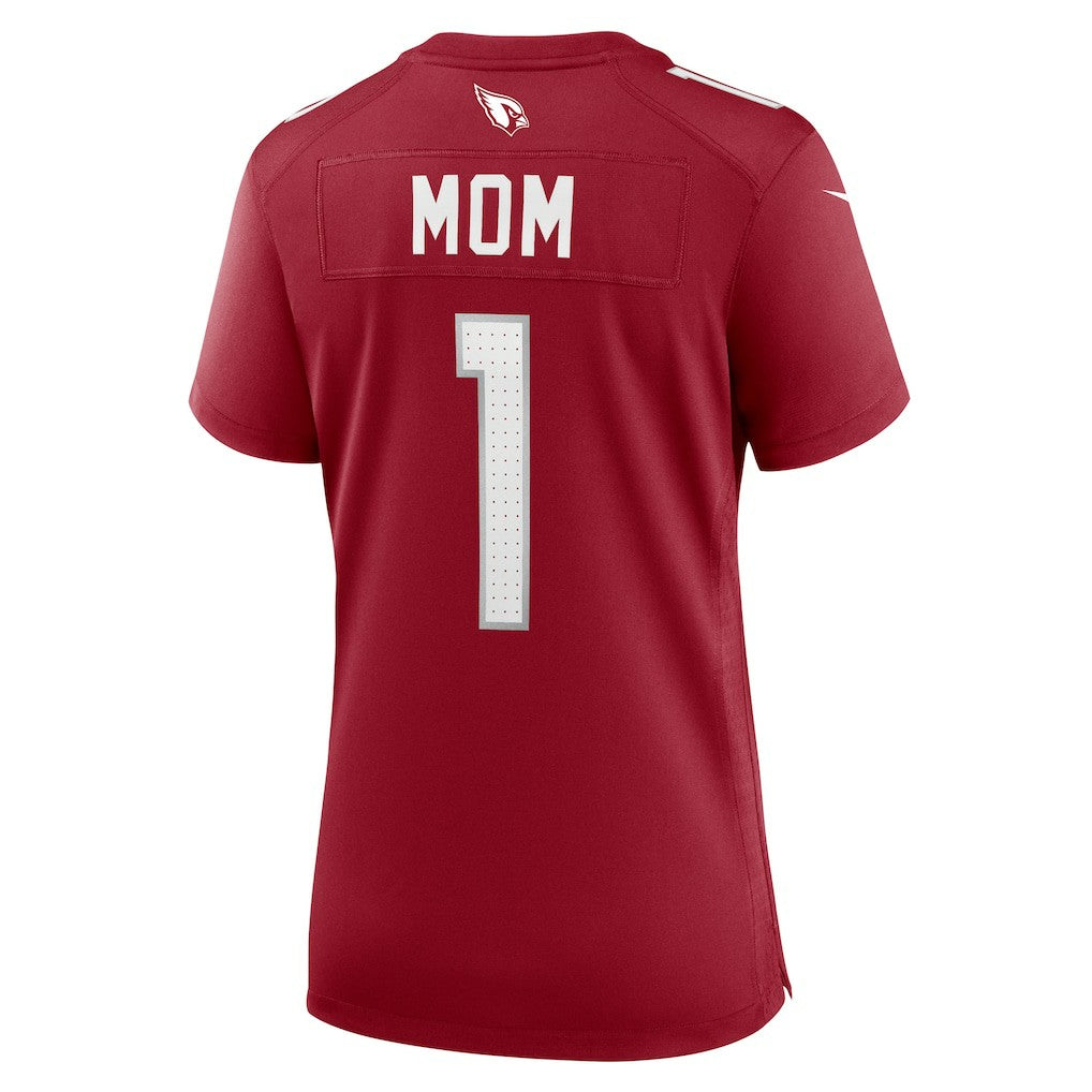 Arizona Cardinals Number 1 Mom  Women's Game Jersey | NFL Hot