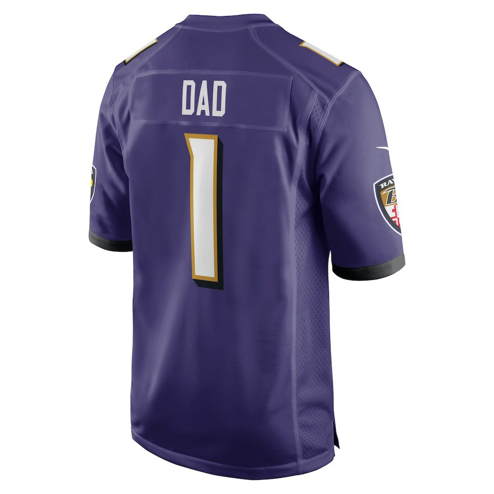 Baltimore Ravens Number 1 Dad  Game Jersey | NFL Sale