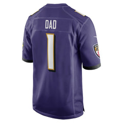 Baltimore Ravens Number 1 Dad  Game Jersey | NFL Sale