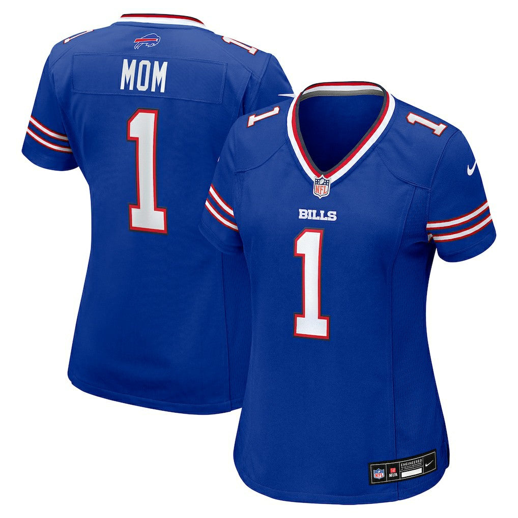 Buffalo Bills Number 1 Mom  Women's Game Jersey | NFL Online