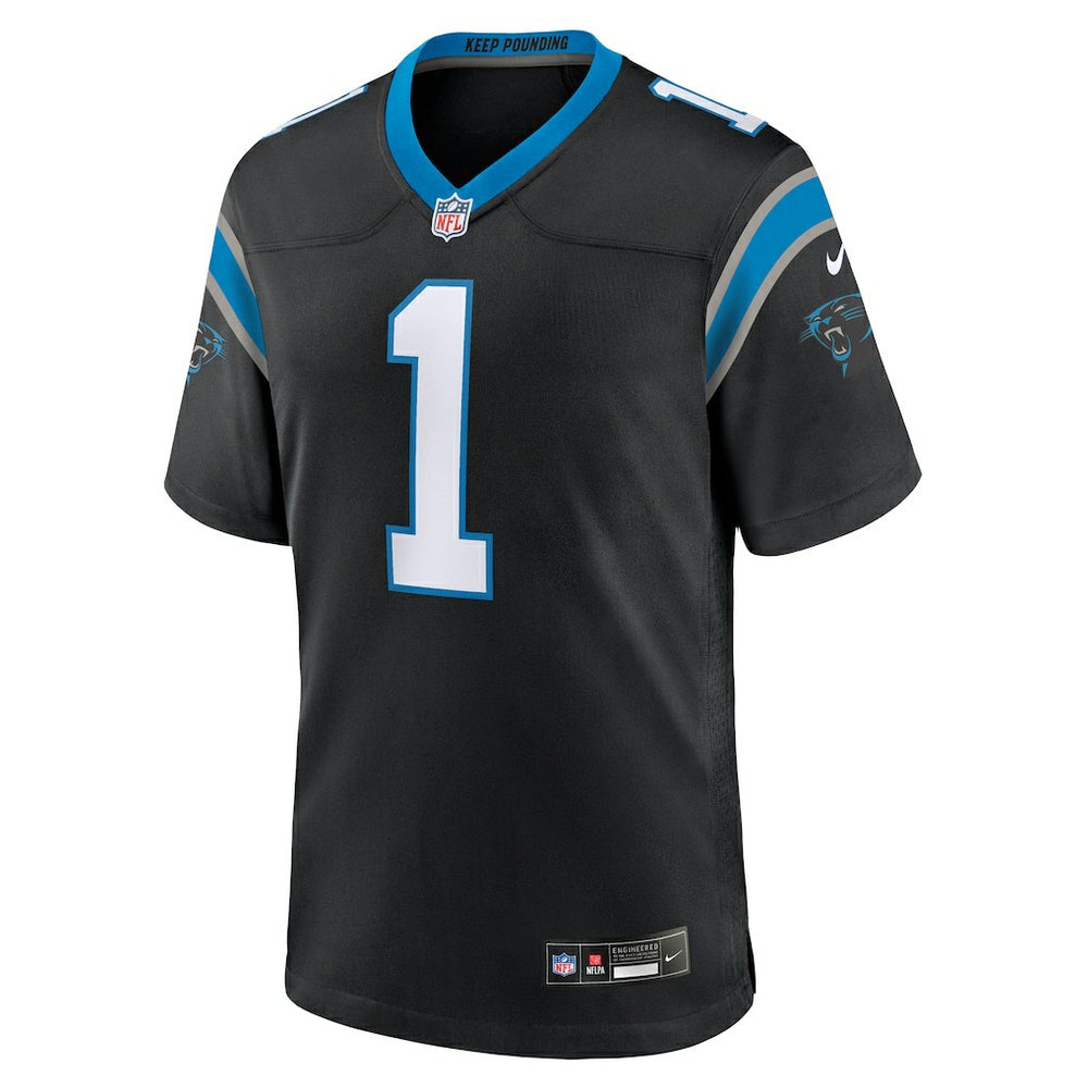Carolina Panthers Number 1 Dad  Game Jersey | NFL Discount