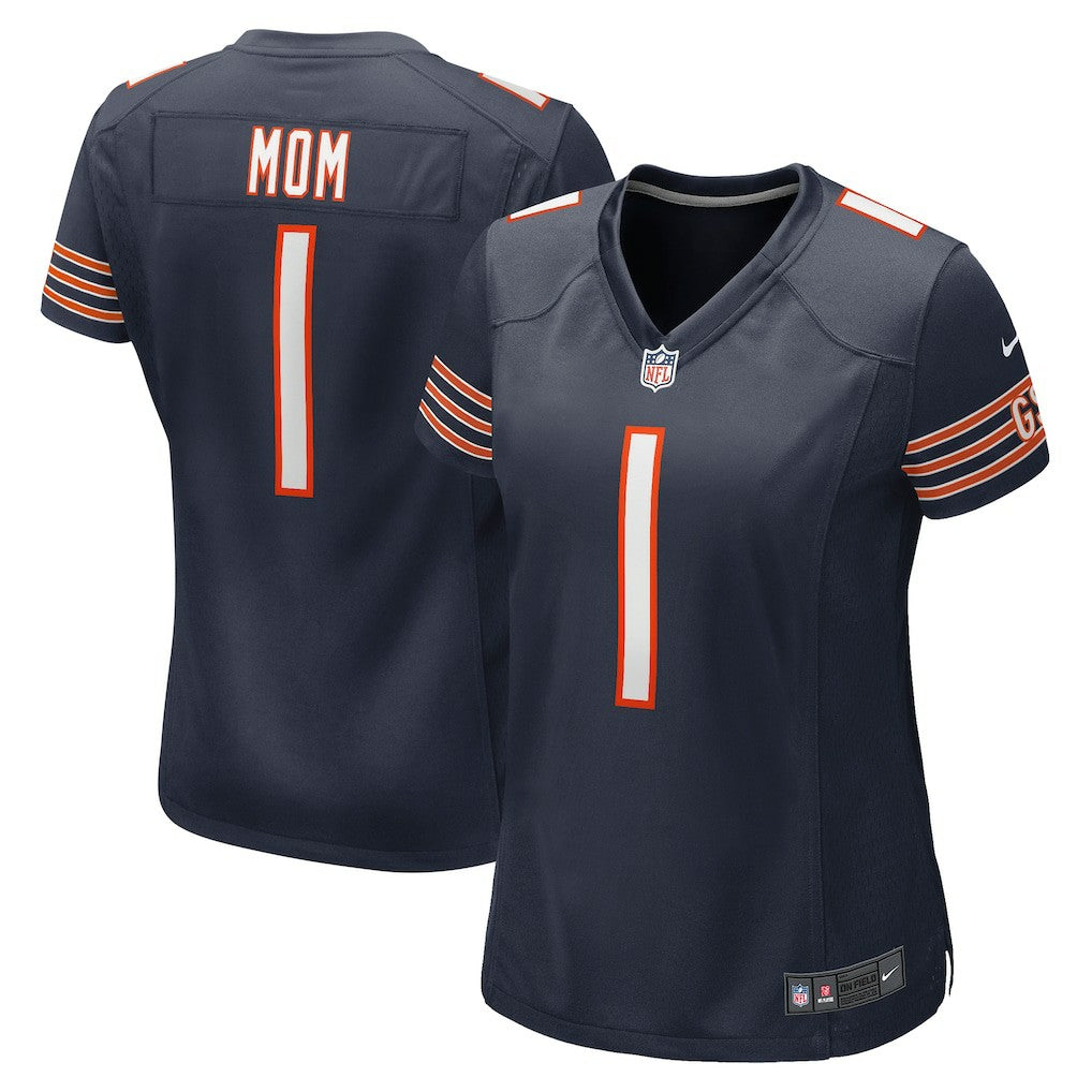 Chicago Bears Number 1 Mom  Women's Game Jersey | NFL US
