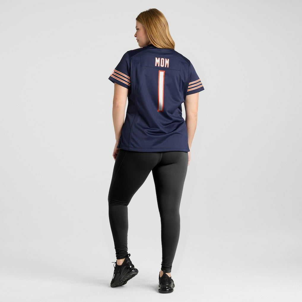 Chicago Bears Number 1 Mom  Women's Game Jersey | NFL US