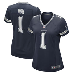 Dallas Cowboys Number 1 Mom  Women's Game Jersey | NFL On sale