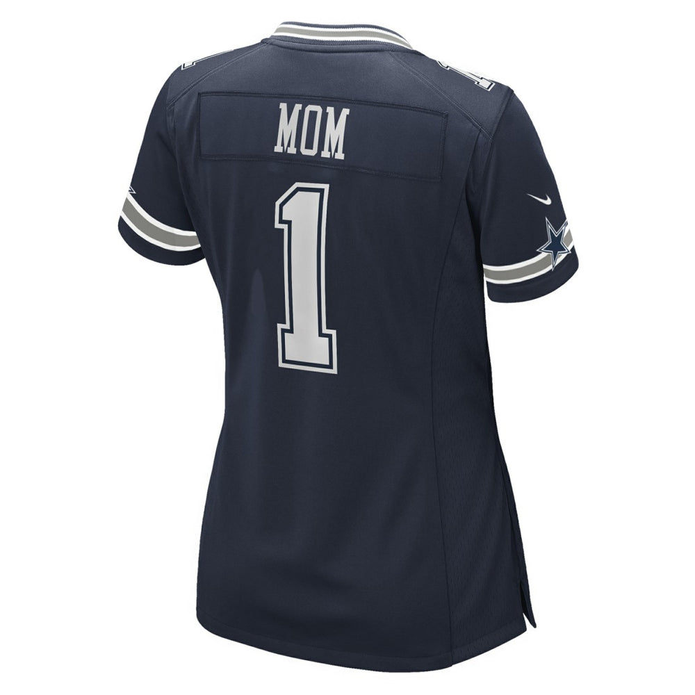 Dallas Cowboys Number 1 Mom  Women's Game Jersey | NFL On sale