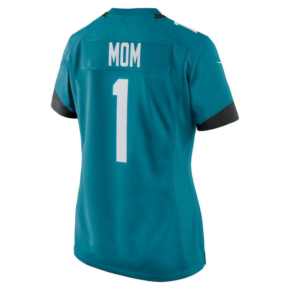 Jacksonville Jaguars Number 1 Mom  Women's Game Jersey | NFL New
