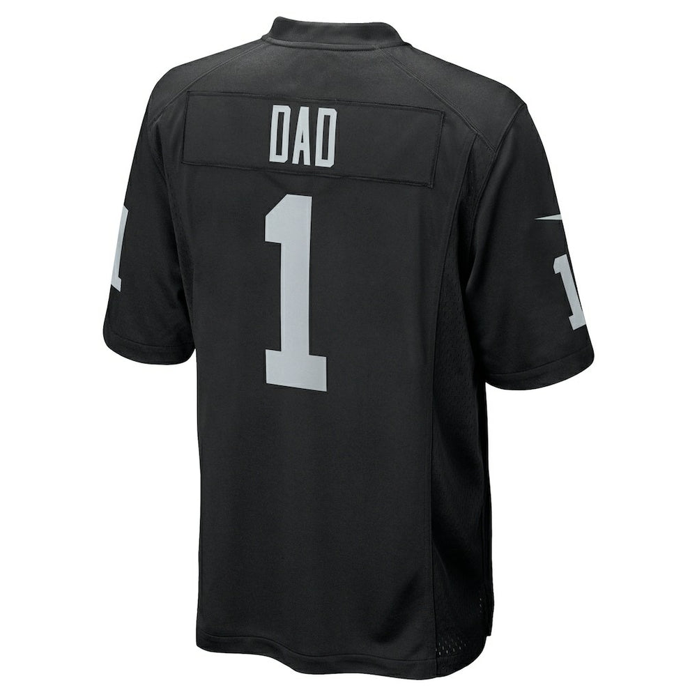Las Vegas Raiders Number 1 Dad  Game Jersey | NFL Sale