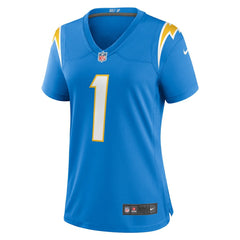 Los Angeles Chargers Number 1 Mom  Women's Game Jersey | NFL Hot