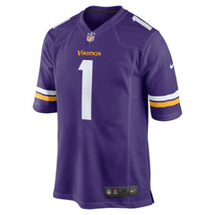 Minnesota Vikings Number 1 Dad  Game Jersey | NFL Sale