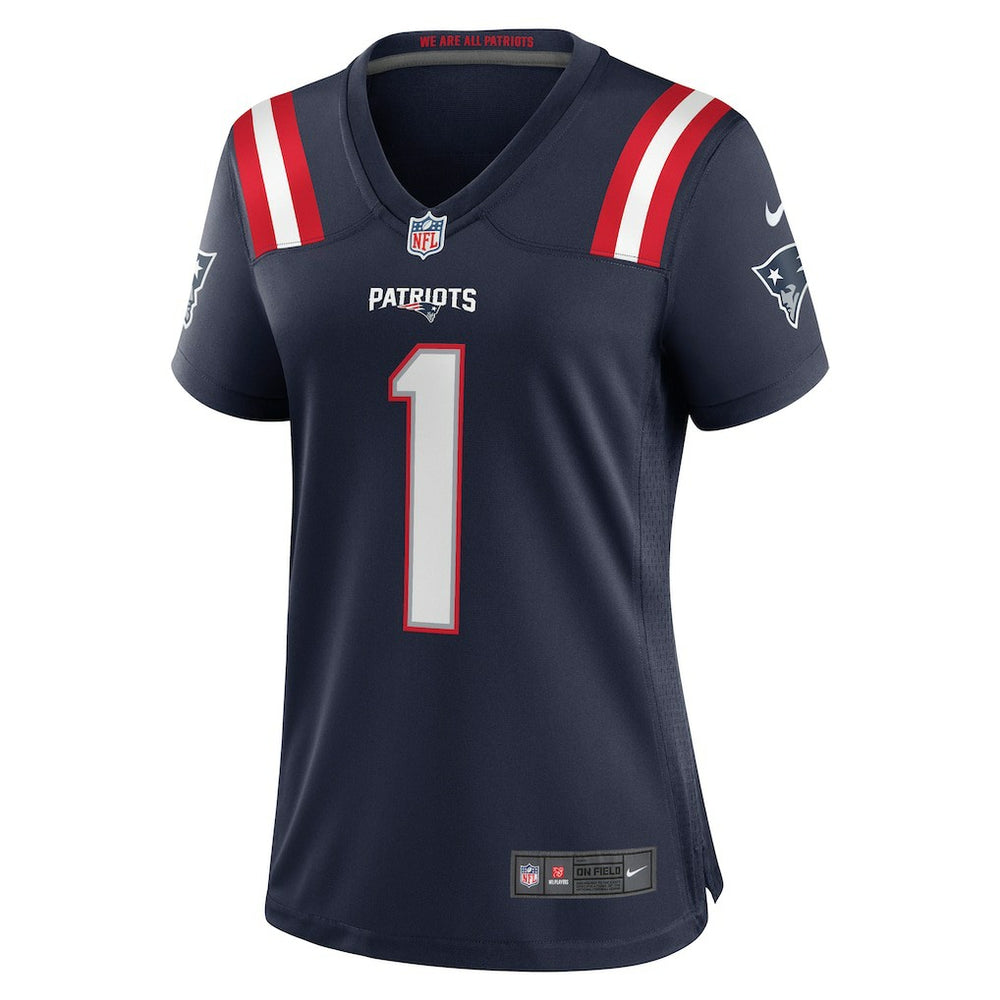 New England Patriots Number 1 Mom  Women's Game Jersey | NFL Online