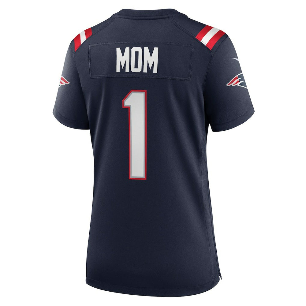 New England Patriots Number 1 Mom  Women's Game Jersey | NFL Online