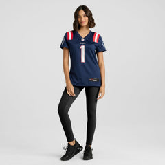 New England Patriots Number 1 Mom  Women's Game Jersey | NFL Online