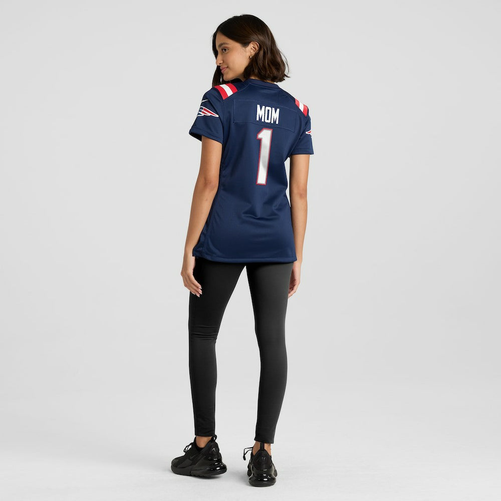 New England Patriots Number 1 Mom  Women's Game Jersey | NFL Online
