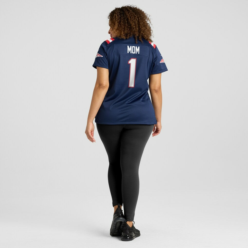 New England Patriots Number 1 Mom  Women's Game Jersey | NFL Online