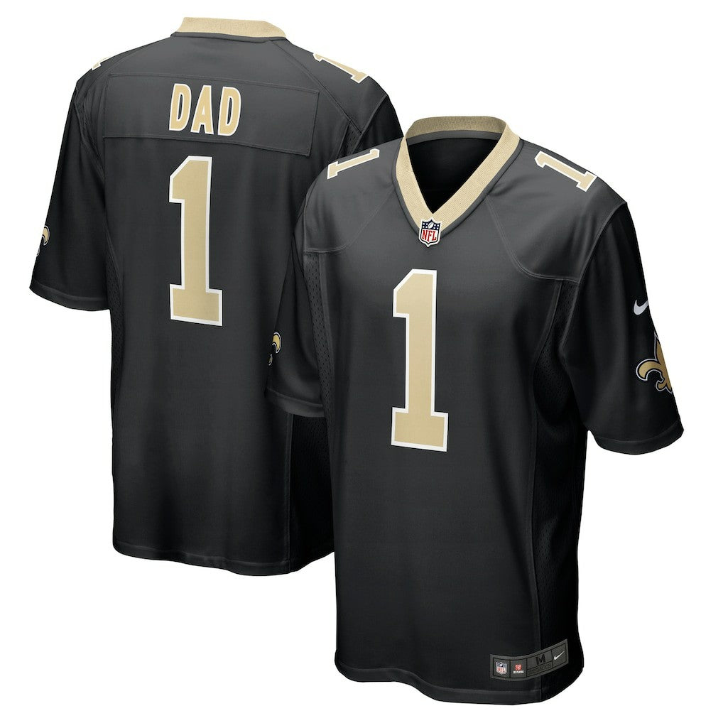 New Orleans Saints Number 1 Dad  Game Jersey | NFL Hot