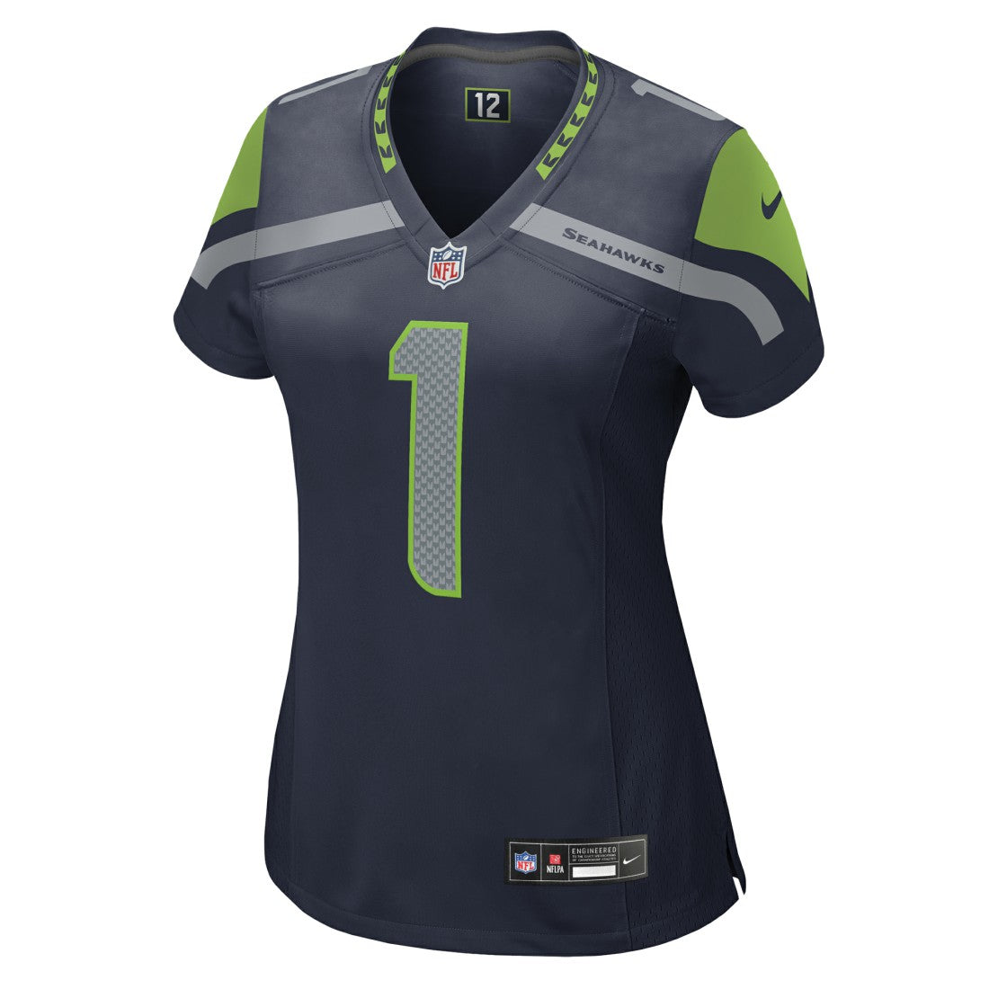 Seattle Seahawks Number 1 Mom  Women's Game Jersey | NFL Near me