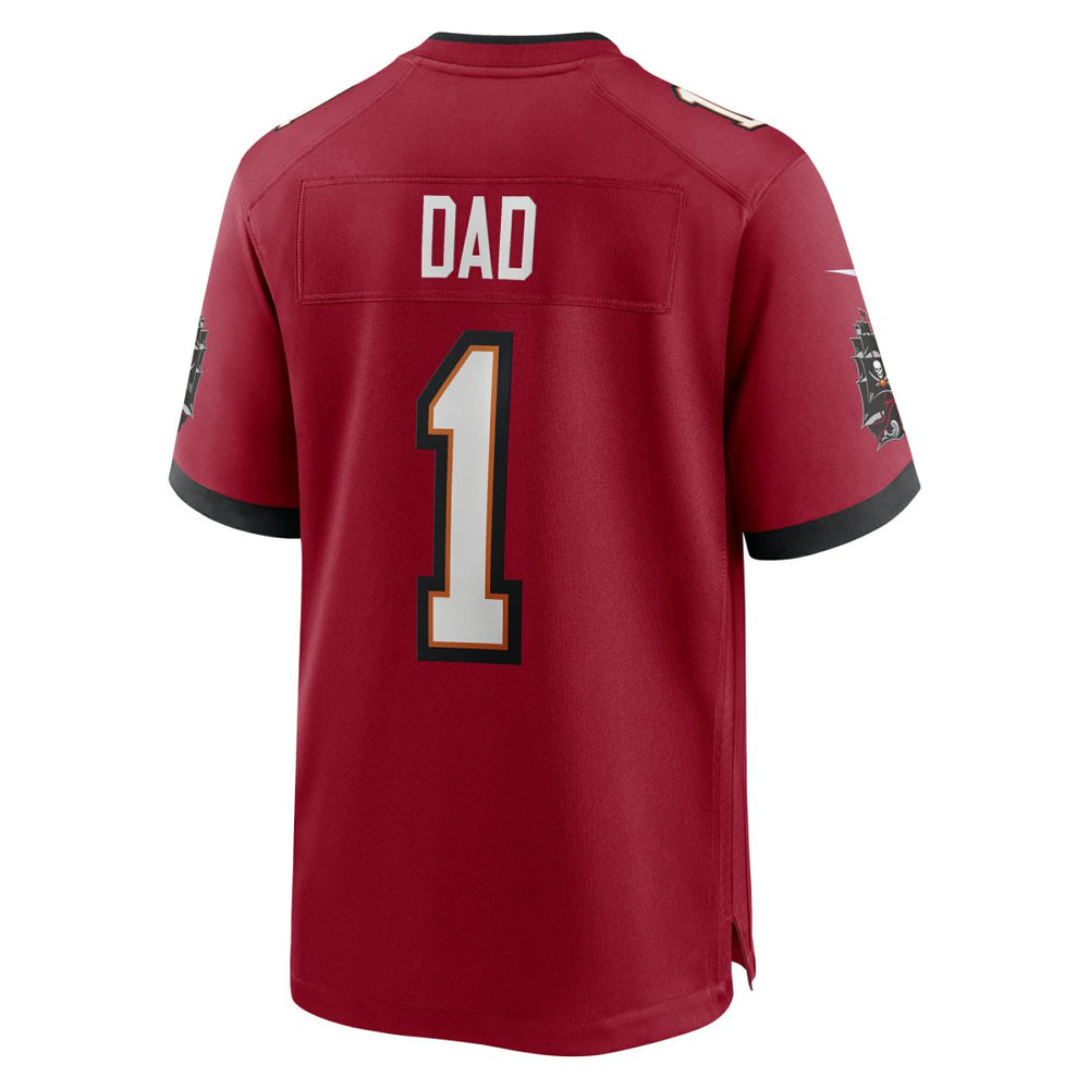 Tampa Bay Buccaneers Number 1 Dad  Game Jersey | NFL New