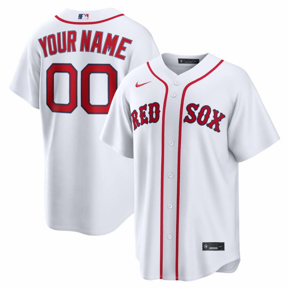 Boston Red Sox Nike Home Replica Custom Jersey - MLB Jerseys