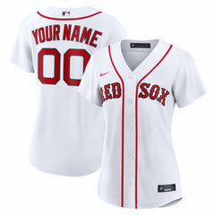 Boston Red Sox Nike Women's Home Replica Custom Jersey - MLB Jerseys