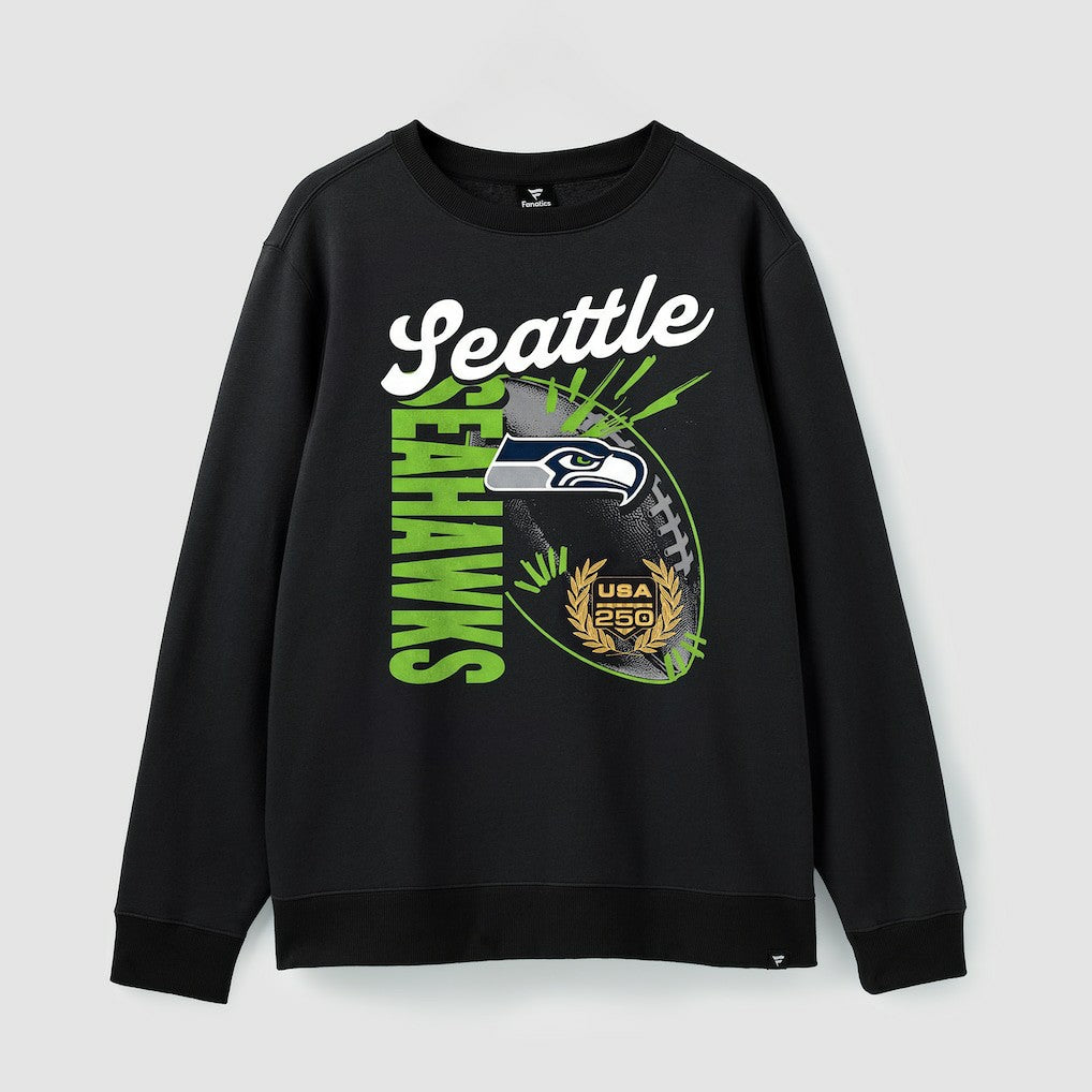 Seattle Seahawks USA 250 Gold Standard Team Heritage Fleece Sweatshirt | NFL On sale