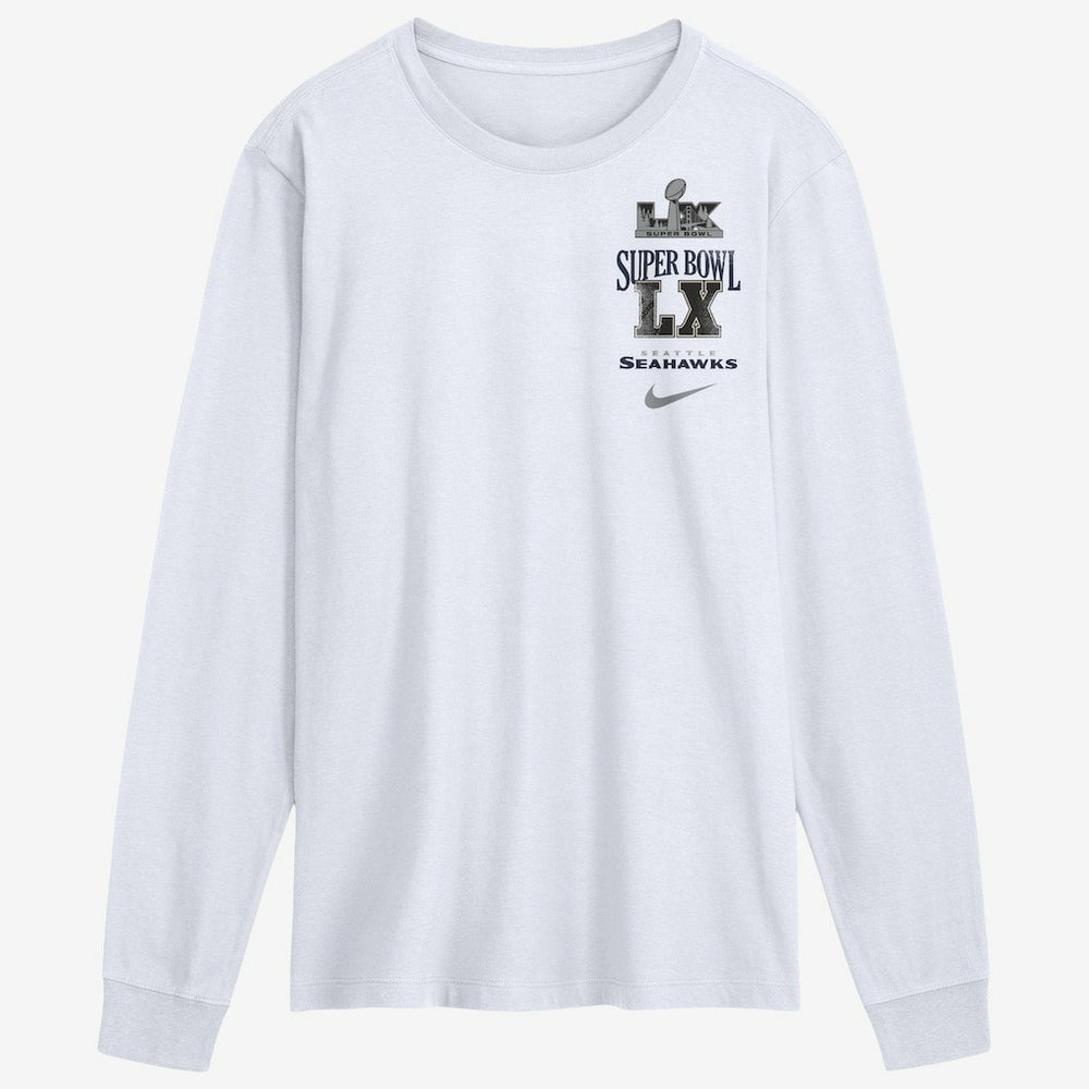 Seattle Seahawks Super Bowl LX Champions Long Ball Long Sleeve T-Shirt | NFL Near me