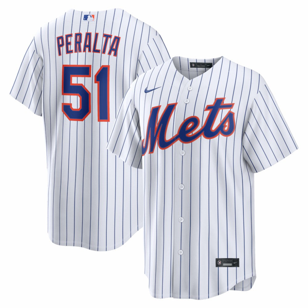 Freddy Peralta New York Mets Nike Home Replica Jersey - MLB Jerseys