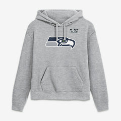 Seattle Seahawks Jaxon Smith-Njigba  Women's Super Bowl LX Champions Patch Name & Number Hoodie | NFL Hot