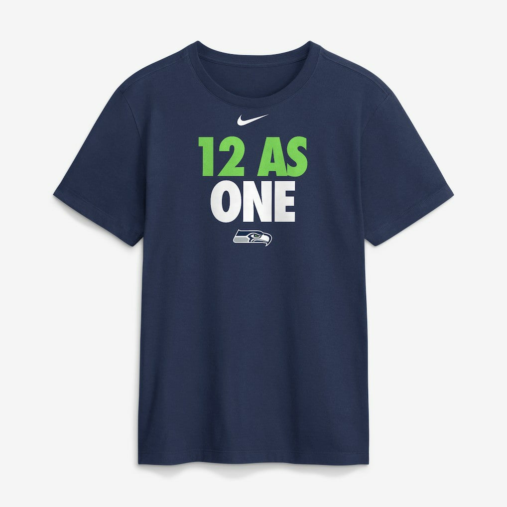 Seattle Seahawks 12 As One T-Shirt | NFL Sale