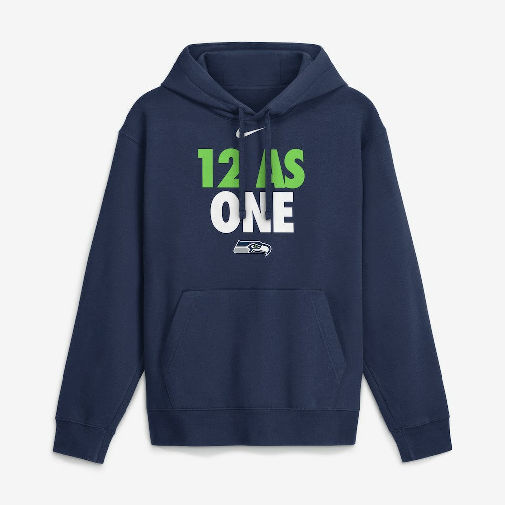 Seattle Seahawks 12 As One Hoodie | NFL Hot