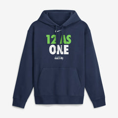 Seattle Seahawks 12 As One Hoodie | NFL Hot