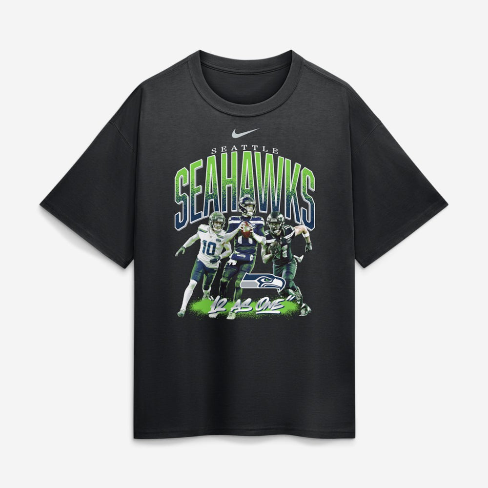 Seattle Seahawks 12 As One Loose T-Shirt | NFL Online