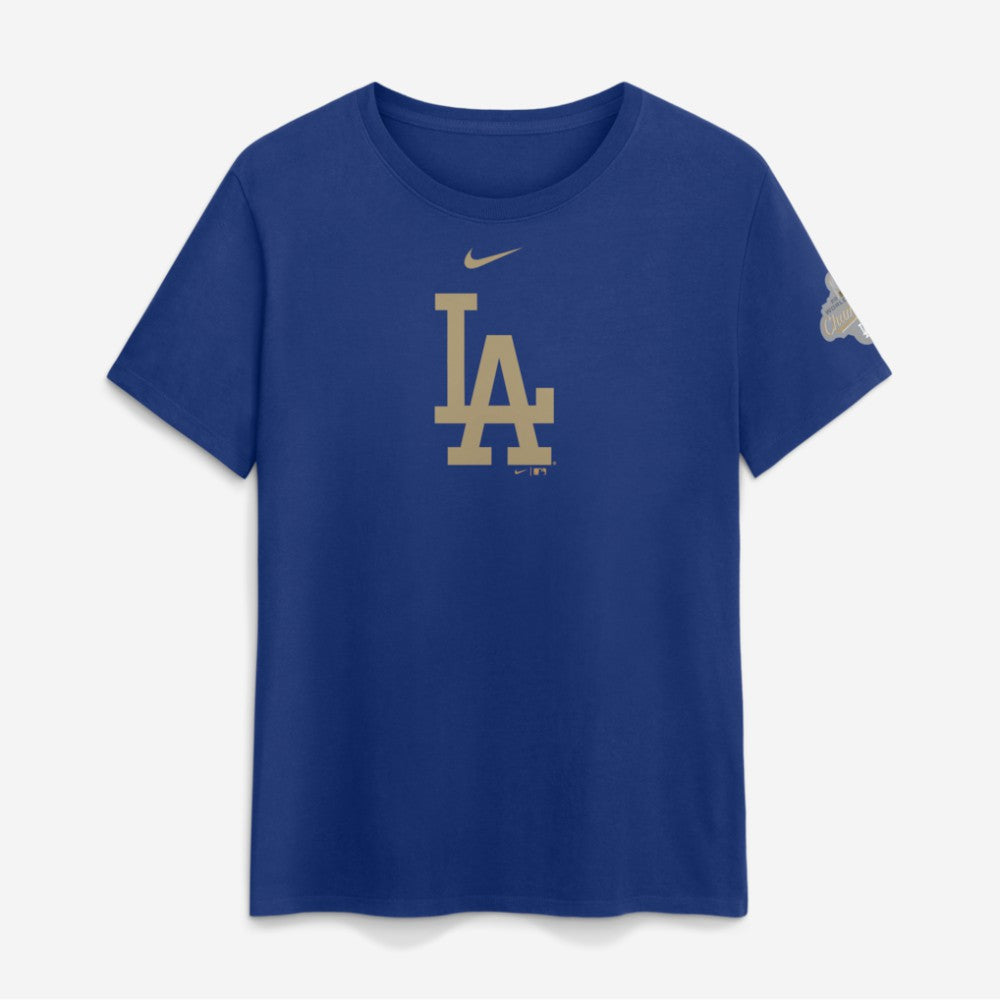 Los Angeles Dodgers Nike Women's 2026 Gold Collection Logo T-Shirt - MLB T-shirts