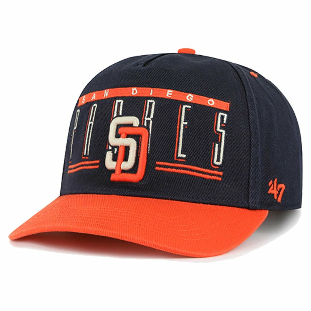 San Diego Padres '47  Double Headed Baseline Hitch Adjustable Hat - MLB Hats