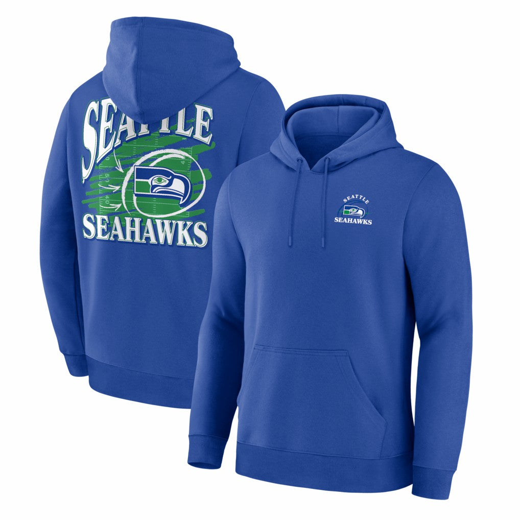 Seattle Seahawks Classic Scribble Legacy Fleece Hoodie | NFL Outlet