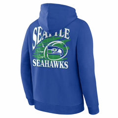 Seattle Seahawks Classic Scribble Legacy Fleece Hoodie | NFL Outlet