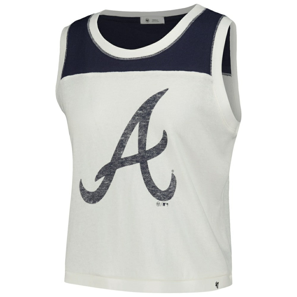 Atlanta Braves '47 Women's Premier Zoey Waist Length Tank Top - MLB Tanks