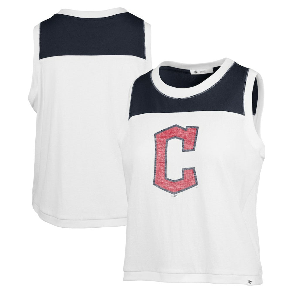 Cleveland Guardians '47 Women's Premier Zoey Waist Length Tank Top - MLB Tanks