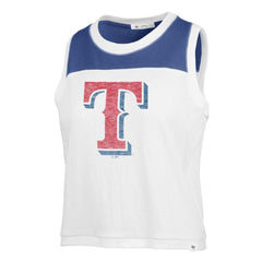 Texas Rangers '47 Women's Premier Zoey Waist Length Tank Top - MLB Tanks
