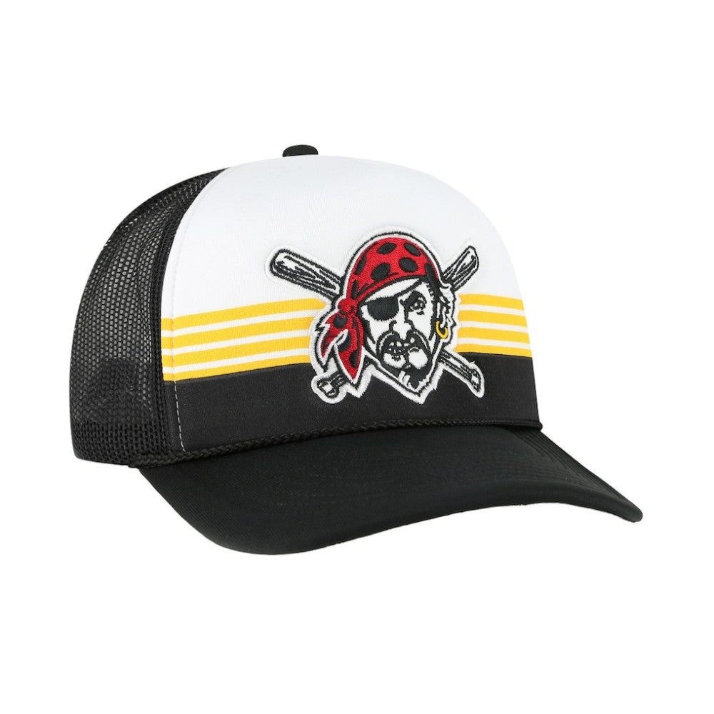 Pittsburgh Pirates '47 Lift Off Foam Front Mesh Trucker Adjustable Hat - MLB Hats