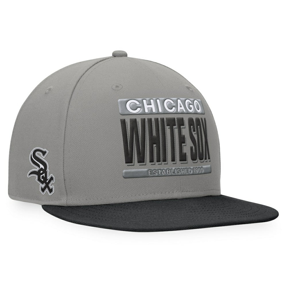 Chicago White Sox Fanatics Line Drive Two-Tone Snapback Hat - MLB Hats